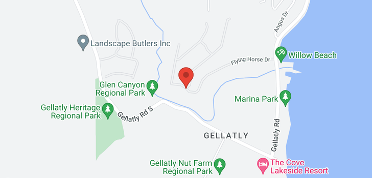 map of #174 4074 Gellatly Road